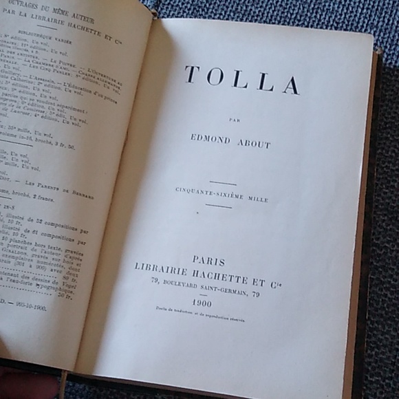 Edmond About Tolla - Picture 2 of 7